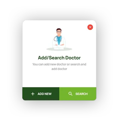 Add and Seach doctor